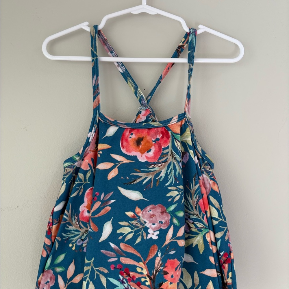 Khloe Jean Floral Swing Top